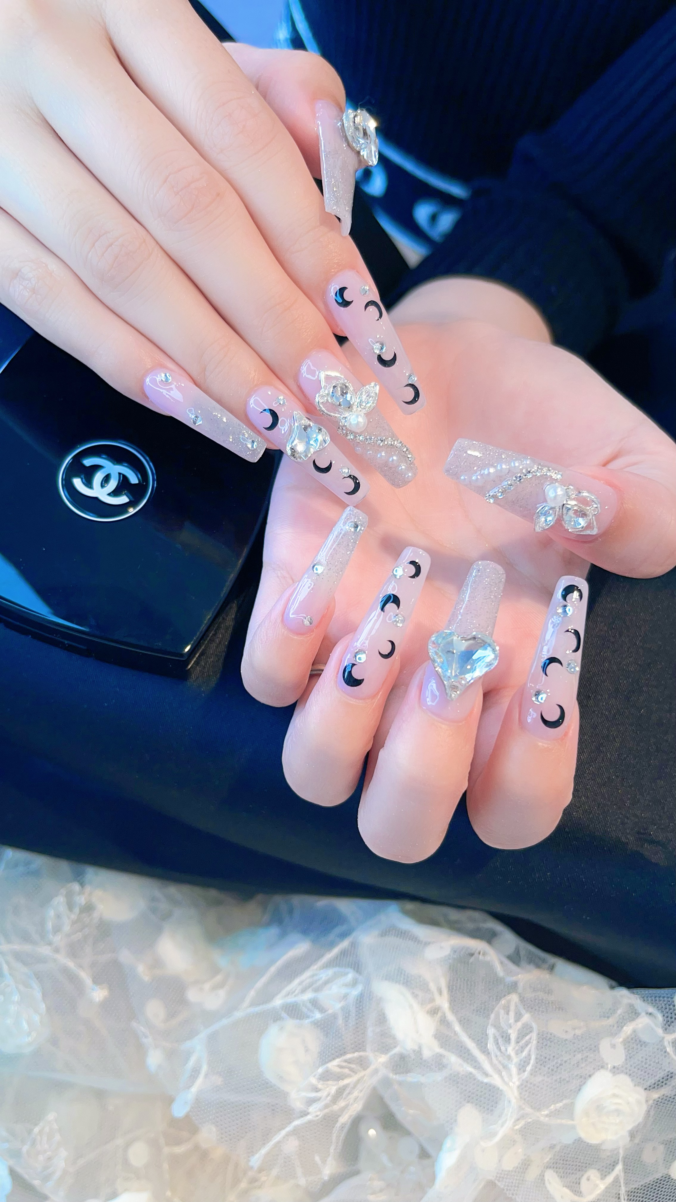 長さ出しネイル